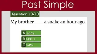 Past Simple | Grammar test | Grammar  quiz