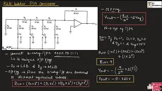 EPC#28 R2R Ladder D/A converter || EC Academy