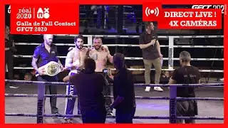 GFCT 2020 • DIRECT LIVE • sport full contact • ISKA • FFKMDA • réal axwo • 2020