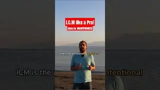 I.C.M like a Pro! also for SMARTPHONES! #shorts