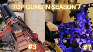 BEST 4 GUNS IN CALL OF DUTY MOBILE SEASON 7 / SINHALA / UNIC GAMER / RUSHER