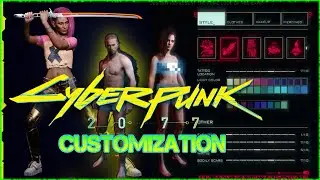 Cyberpunk 2077 Character Customization Options