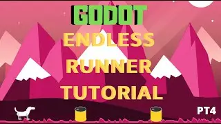 Godot beginner tutorial endless runner part 4
