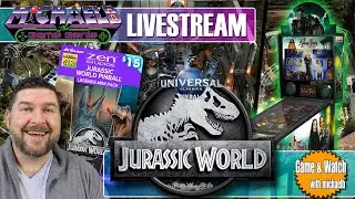 Jurassic World Pinball Pack AtGames Legends Pinball 4K Live Gameplay & First Impressions!