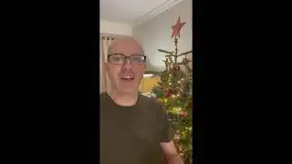 No Video Tonight + Xmas Tree!