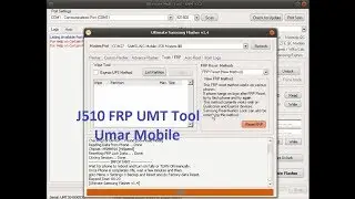 Samsung J510F FRP done with UMT Dongle