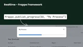 Learn Realtime / SocketIO in Frappe Framework!