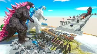 GODZILLA Evolved or SHIMO Who can defeat 10 level of Devil GODZILLA Ranked From Weakest To Strongest