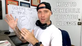 How to Schedule a YouTube Video!