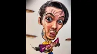 Matt Curzon caricature
