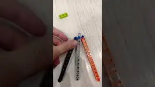 как сделать лего бабочку нож