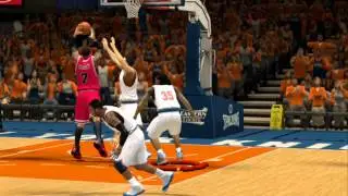 [NBA 2k14] Rose's sick flashy pass