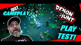 Just Gameplay: DEMON HUNT Play Test! Another Vampire Survivors Like
