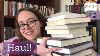 A larger book haul than expected