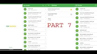 How to create PDF Reader App in Android Studio - Part 7