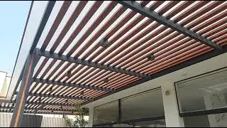 Aluminio tacto madera J&L Terrazas