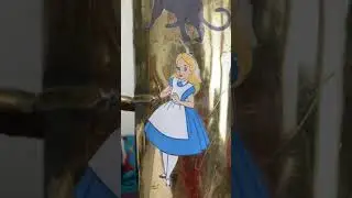 I decorated my musical instrument with Disney characters