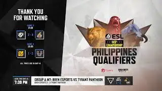 ESL MSP Championship: Philippines Qualifiers | Call of Duty®️:Mobile - Garena
