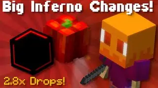 Massive Inferno Minion Changes! Drop Buffs + More! (Hypixel Skyblock News)