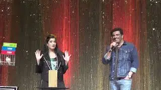 Mentalist Zenia with Bollywood Actor Samir Soni