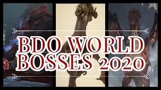 BDO World Bosses 2020 ~ Light Overview (pre-boss changes)