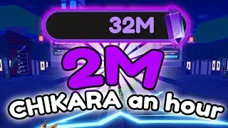 HOW TO GET 2M CHIKARA AN HOUR! | Anime Fighting Simulator X