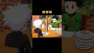 Killua Zoldyck cat 🐱🐱🐱#killua #zoldyck #hunterxhunter #cat #animeedit