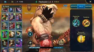 Raid Shadow Legends.  Flesheater.  Rare