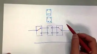 * Wechselschalter, mehrere Schalter für eine Lampe, Zuschauerfrage