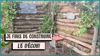 JE FINIS DE CONSTRUIRE LE DÉCOR!