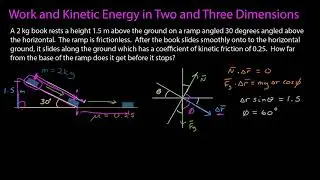 Work and Kinetic Energy in Two DImensions