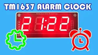 How to create TM1637 Digital Clock with setup Time and setup Alarm functionality