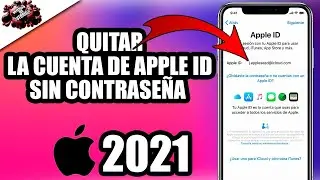 CÓMO REMOVER LA CUENTA DE APPLE ID EN CUALQUIER IPHONE O IPAD SIN CONTRASEÑA |ELIMINAR APPLE ID 2021