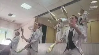 🎪 Артисты цирка создали праздничную атмосферу в одном из луганских лечебных учреждений