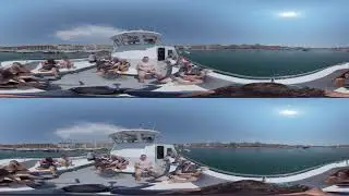 360° Exposure: Boat Ride at Old Port of Marseille (8K stereo 360°)