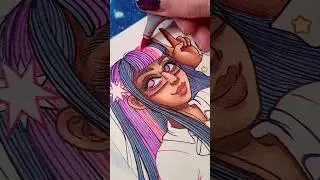 I drew Twilight Sparkle as a human! [MLP Fanart]