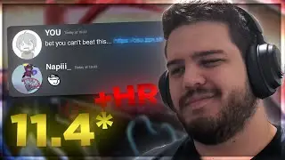 YOU challenged ME to THE HARDEST MAPS YOU KNOW in osu!