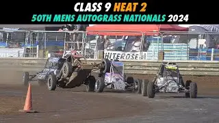 2024 Mens National Autograss Championships, Class 9 Heat 2 (ALL RACES) Yorkshire Dales