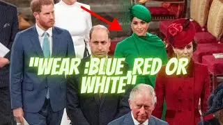 Reacting : Meghan Intentionally Disregards Dress Code 