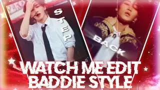 watch me edit•baddie style•alight motion