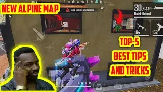 Top 5 Best Tips and Tricks Alpine Map😎||Free Fire Tips and Tricks New Alpine Map#bangla