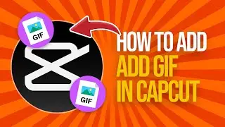 How to add a GIF in Capcut on PC & MAC (2024) Tutorial