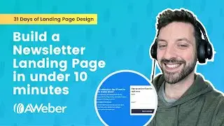 How to Build a Newsletter Landing Page in Under 10 Minutes