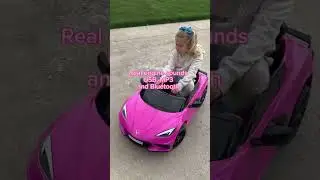 Fun Summer for Lox! #kidsrideon #FUNTOK #kidsgifts #CorvetteC8 #ChevroletCorvette #rideoncar