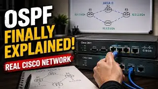 OSPF FINALLY Explained (Real Cisco Network)