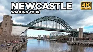 Newcastle upon Tyne City Centre | 4K Walking Tour