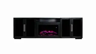 Modern Ember Channing 80-In Smart Electric Fireplace TV Stand