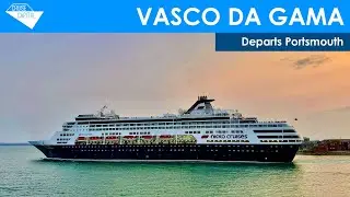 Vasco da Gama departs Portsmouth (18/08/2024)