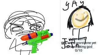 Rating my old artworks (EARRAPE AND CRINGE)
