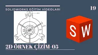 19-SOLIDWORKS TUTORIALS 2D - 2D ÖRNEK ÇİZİMLER-05